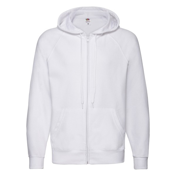 Felpa con zip con cappuccio